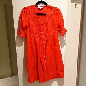 Sea New York Orange Mini Dress